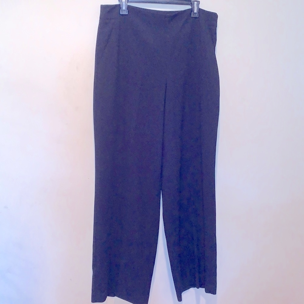 Robert Rodriguez Wide Legs High Waisted Black Trouser Office Siren Tailored
